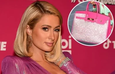 Chiếc túi Birkin đính 60.000 viên pha lê Swarovski của Paris Hilton