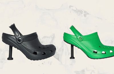 Mẫu giày crocs cao gót mới của Balenciaga bị chê “thảm họa”
