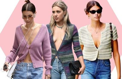 Trend mặc áo cài một cúc của các sao nữ