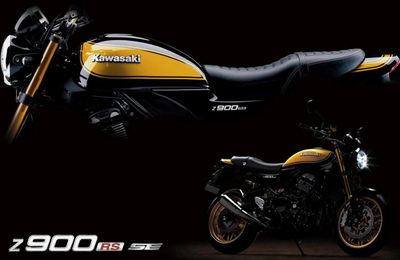 Kawasaki Z900RS SE 2022 lộ diện với màu sơn mới