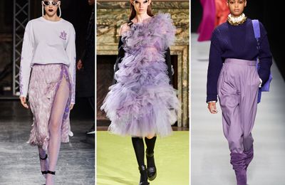 Tím lilac tiếp tục “làm mưa làm gió” làng thời trang
