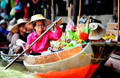 Chợ nổi Damnoen Saduak - Thiên đường mua sắm độc đáo nhất đất Thái