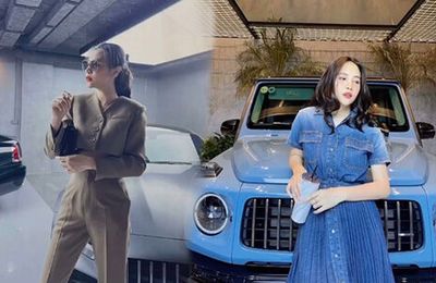 Đàm Thu Trang “bắt trend” lên đồ liên tục 9 bộ, biến hình trước siêu xe 14 tỷ