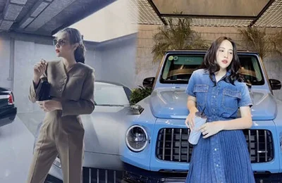 Đàm Thu Trang “bắt trend” lên đồ liên tục 9 bộ, biến hình trước siêu xe 14 tỷ