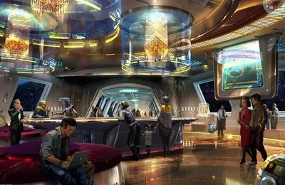 Disney World hé lộ khách sạn ‘Chiến tranh giữa các vì sao’ khiến fan hâm mộ phấn khích