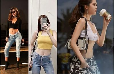 Sự trở lại của những chiếc quần cạp trễ sành điệu