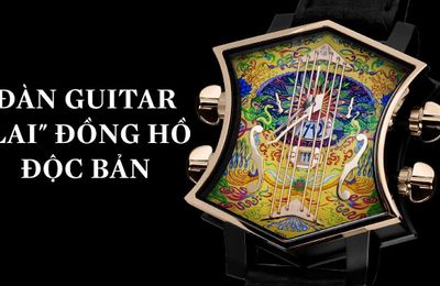 ArtyA “Is That So?” - Chiếc đồng hồ lai guitar độc bản