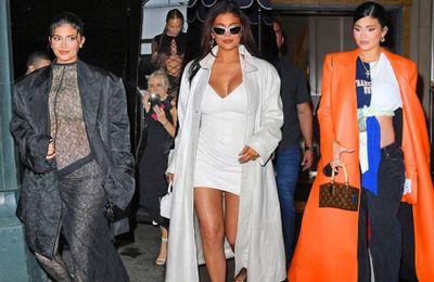 Thời trang mẹ bầu của Kylie Jenner khiến công chúng điên đảo