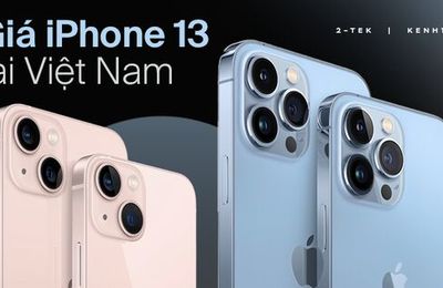 Giá bán iPhone 13 tại Việt Nam được nhiều đại lý công bố