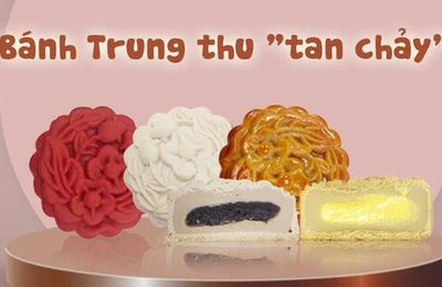 Bánh trung thu tan chảy đang là hottrend của mùa trung thu năm nay