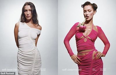 Bella Hadid “biến hoá” đa phong cách trong lookbook mới của Self-Portrait