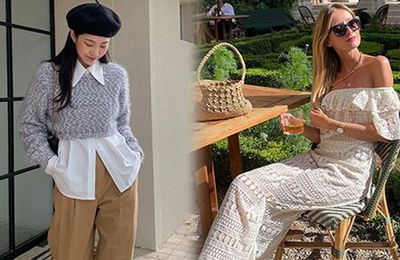 Sự đối lập style của gái Hàn và Pháp thời điểm giao mùa