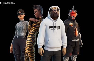 Balenciaga bắt tay với Fortnite - Từ thế giới ảo đến đời thực