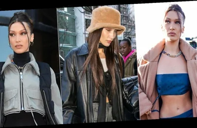 Bella Hadid lăng xê mốt thời trang thập niên 2000