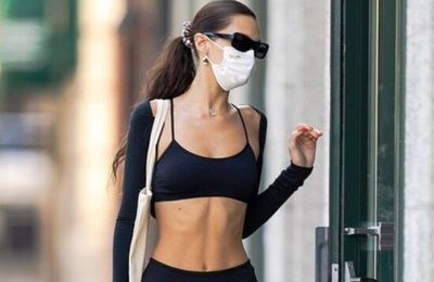 Bella Hadid và mốt mặc đồ tập gym ra đường