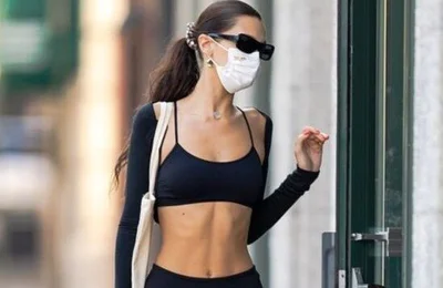 Bella Hadid và mốt mặc đồ tập gym ra đường