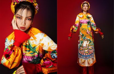 NTK Thủy Nguyễn giới thiệu các thiết kế mới lấy cảm hứng từ bộ tranh “Mai Lan Cúc Trúc”