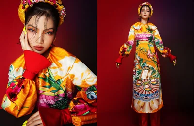 NTK Thủy Nguyễn giới thiệu các thiết kế mới lấy cảm hứng từ bộ tranh “Mai Lan Cúc Trúc”