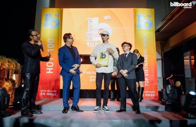 Đen Vâu "thắng lớn" tại BXH âm nhạc Billboard Việt Nam- Mở ra thời kỳ thịnh hành nhạc Rap
