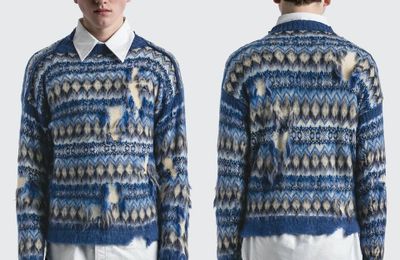 Chiếc áo len “rách tơi tả” của Maison Margiela có giá gần 30 triệu đồng?