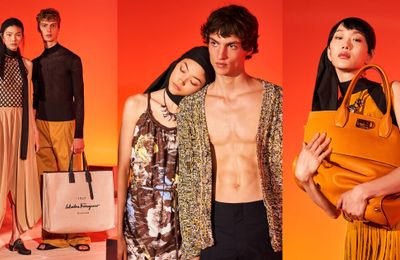 Salvatore Ferragamo mang "màu sắc Địa Trung Hải" cho BST mùa Xuân Hè 2022