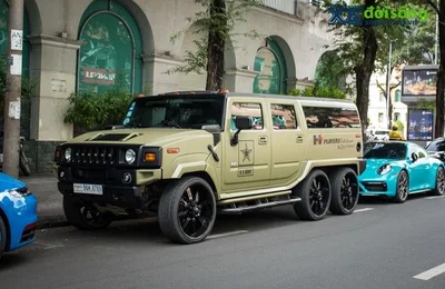 Chiếc SUV 6 bánh Hummer H6 Player Edition hàng độc tại Việt Nam