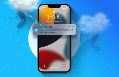Ứng dụng Thời tiết của iPhone có thể cảnh báo sớm các thiên tai bão lũ