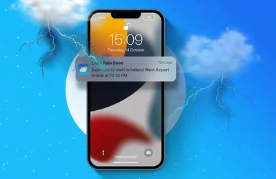Ứng dụng Thời tiết của iPhone có thể cảnh báo sớm các thiên tai bão lũ