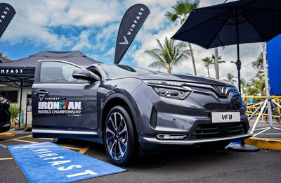 Hãng xe VinFast trở thành đối tác cao cấp của Ironman Bắc Mỹ từ 2023