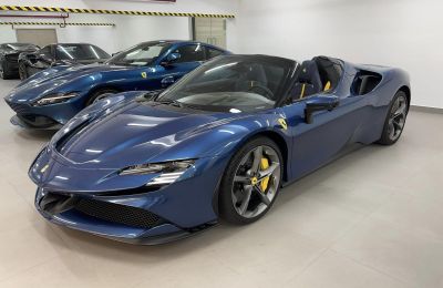 Cận cảnh Ferrari SF90 Spider của đại gia Cường "Đô-la"