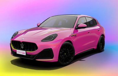 Maserati và Barbie hợp tác cho chiếc SUV màu hồng neon rực rỡ