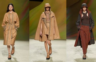 BST Hermès Xuân Hè 2023 đưa giới mộ điệu chu du đến sa mạc mênh mông