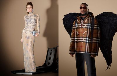 Chiến dịch mùa lễ hội Burberry đầu tiên của Shakira và Burna Boy