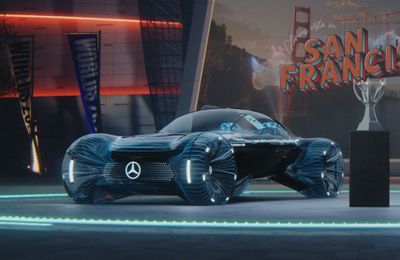 Xe ảo Mercedes-Benz trong game League of Legends mang sáng tạo bay xa