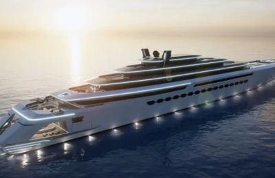 Hình ảnh siêu du thuyền TWO10 dài 210m