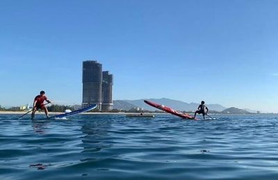 Mãn nhãn đại tiệc lướt ván diều quốc tế Sailing Bay Ninh Chữ 2022