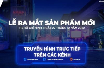 Trực tiếp: Sự kiện ra mắt xe máy mới của Honda Việt Nam