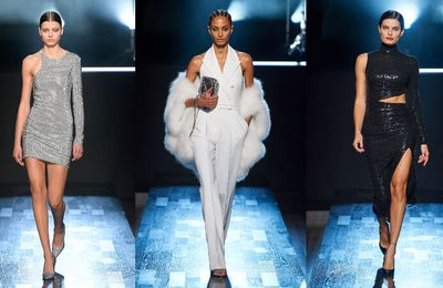 Chất liệu sequin và đồ lông: Điểm nhấn trong BST mới của Michael Kors