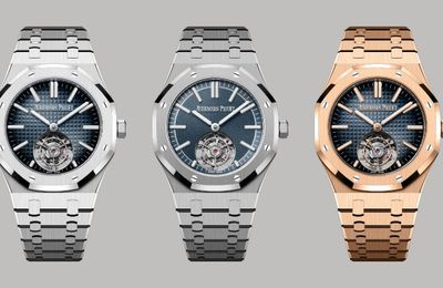 Audemars Piguet ra mắt bộ ba Royal Oak Selfwinding Flying Tourbillon mới