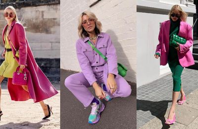6 tips phối đồ thời thượng - Cách phối đồ color-block cho các nàng!