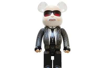 Medicom Toy giới thiệu thiết kế BE@RBRICK lấy cảm hứng từ NTK Karl Lagerfield