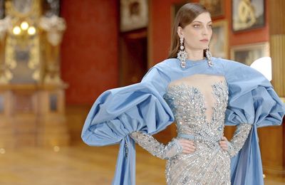 BST Haute couture Xuân-Hè 2022: Ziad Nakad cảm xúc nữ quyền thăng hoa