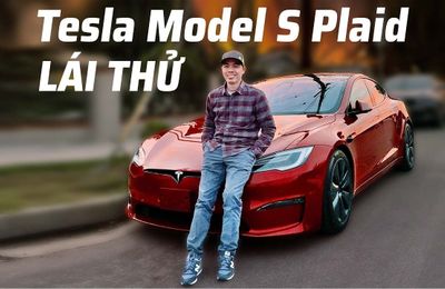 Khám phá Tesla Model S Plaid 2021: xe điện 1020 mã lực