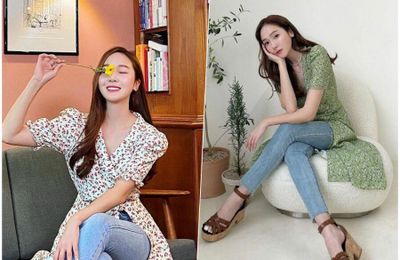 Váy mặc bên ngoài ngoài quần - Phong cách hay cách phối đồ kỳ lạ?