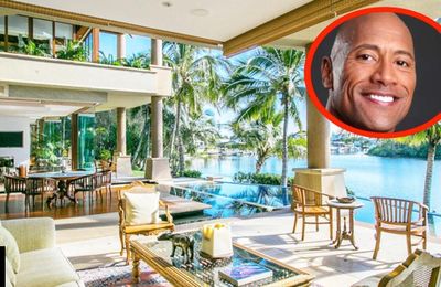 Bên trong lâu đài trị giá 100 triệu đô la của The Rock