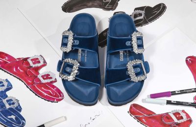 Birkenstock “sang trọng hoá” hình ảnh thương hiệu với dự án hợp tác cùng Manolo Blahnik