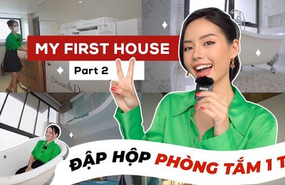 Cô em Trendy - Đập hộp nhà tắm 1 tỷ.