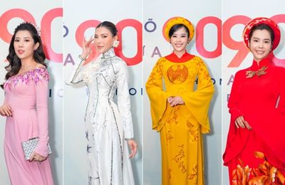NTK Đinh Văn Thơ - BST Nàng Dâu show thời trang mang tên “Gõ cửa 90”