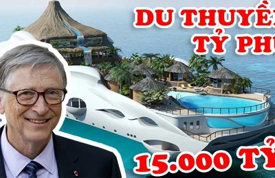 Du Thuyền 15.000 Tỷ của Bill Gates và 9 Siêu Du Thuyền Đắt Đỏ Nhất Của Các Tỷ Phú Thế Giới
