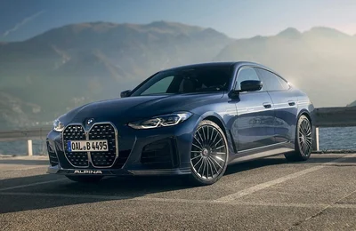 BMW Alpina ra mắt B4 Gran Coupe 495HP